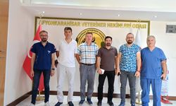 VETERİNER HEKİMLER ODASI BAŞKAN ADAYI CELALETTİN ÇANKAYA VE EKİBİNDEN ODA YÖNETİMİNE ZİYARET