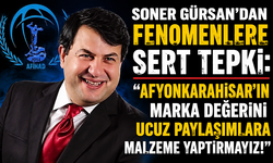 Soner Gürsan’dan Fenomenlere Sert Tepki: “Afyonkarahisar’ın Marka Değerini Ucuz Paylaşımlara Malzeme Yaptırmayız!”