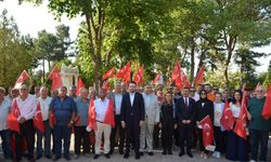 İYİ PARTİ GENEL MERKEZ HEYETİ HAVA ŞEHİTLİĞİ’Nİ ZİYARET ETTİ