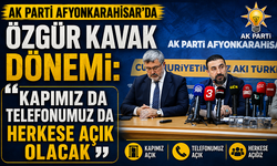 AK Parti Afyonkarahisar’da Özgür Kavak Dönemi