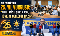 AK Parti'den 25. Yıl Vurgusu: "Milletimizle Çeyrek Asır, Türkiye Geleceğe Hazır"