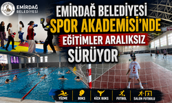 Emirdağ Belediyesi Spor Akademisi'nde Eğitimler Aralıksız Sürüyor
