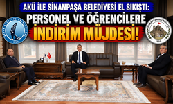 AKÜ ile Sinanpaşa Belediyesi El Sıkıştı: Personel ve Öğrencilere İndirim Müjdesi!
