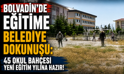 Bolvadin’de Eğitime Belediye Dokunuşu: 45 Okul Bahçesi Yeni Eğitim Yılına Hazır!