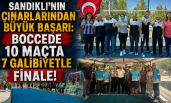 Sandıklı’nın Çınarlarından Büyük Başarı: Boccede 10 Maçta 7 Galibiyetle Finale!