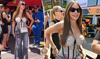 Ferrari garajında güzellik yarışı: Sofía Vergara tüm bakışları üzerine çekti