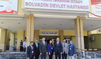 İl Sağlık Müdürü Öztürk, Bolvadin Devlet Hastanesi'ni Ziyaret Etti