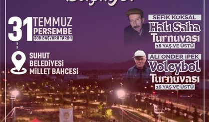 Şuhut’ta Zafer Kupası Heyecanı Başladı