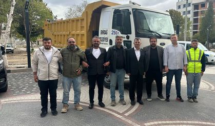 Yavuzlar İnşaat’tan Emirdağ Belediyesi’ne Hizmet Aracı Desteği.!