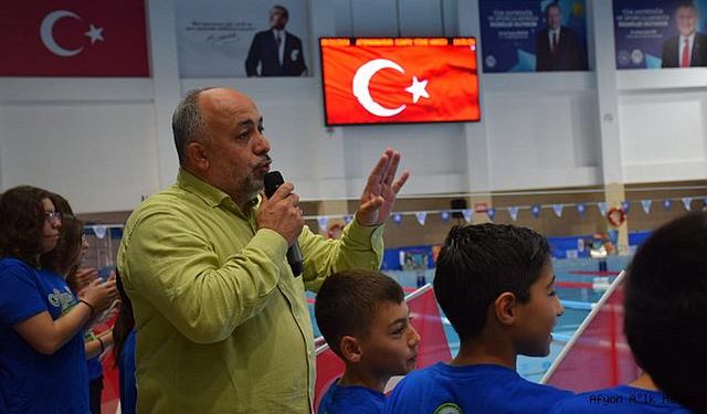 29 Ekim Cumhuriyet Bayramı Yüzme Yarışları Afyonkarahisar"da Başladı