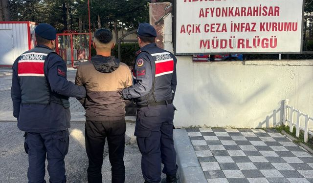 Kesinleşmiş Hapis Cezalı Zanlı, Şuhut'ta Yakalandı