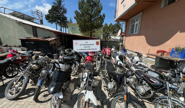 Hurda ve Çalıntı Motosiklet Operasyonu Yapıldı