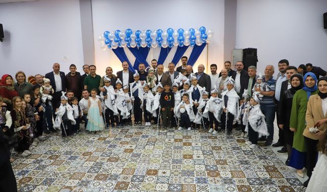 AK PARTİ'DEN 23 NİSAN’DA 23 ÇOCUĞA SÜNNET ŞÖLENİ
