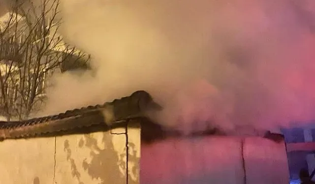 Otogar Mahallesi'nde Tandır Evinde Gece Yarısı Yangın Paniği