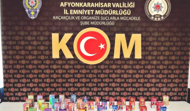 Kaçakçılıkla Mücadelede Afyon Emniyeti Devreye Girdi.!