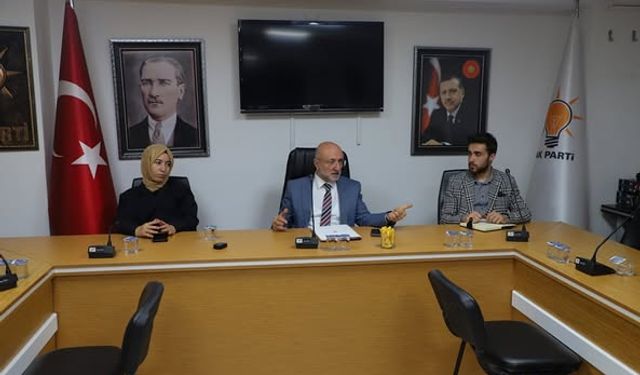 AK Parti Haftalık Değerlendirme Toplantısı Gerçekleştirildi