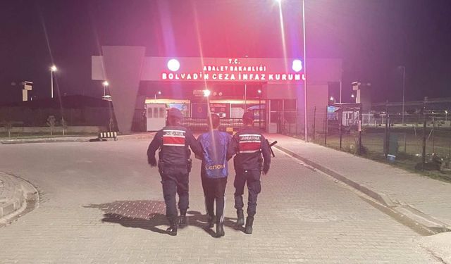 Aranan Mahkum Bolvadin'de Yakalandı