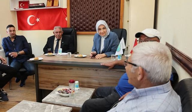 Afyonkarahisar Valisi Demiryolları Emeklilerini Ziyaret Etti