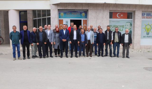 Afyonkarahisar AK Parti İl Başkanı Şahin Evciler'de.!