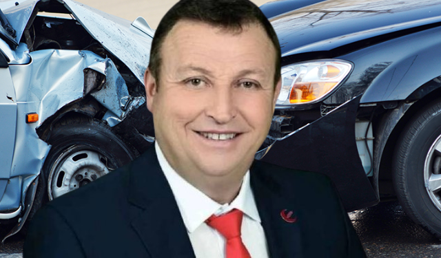 Belediye Başkanı Üzeyir Kasap Trafik Kazası Geçirdi.!