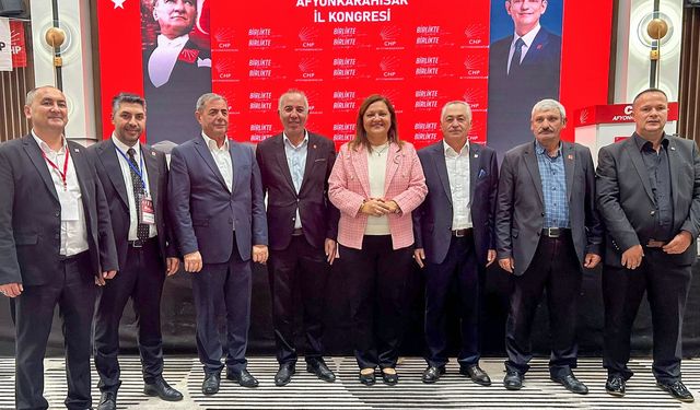 CHP Afyonkarahisar İl Başkanlığına Hasan Karadeniz Seçildi.!
