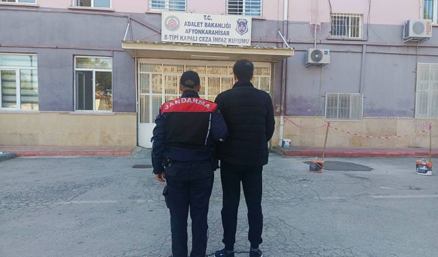 Afyonkarahisar'da 20 Yıl Hapis Cezalı Firari Yakalandı.!