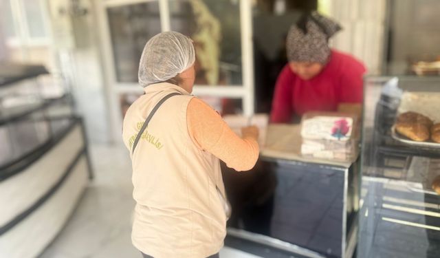 Afyonkarahisar'da Unlu Mamul İşletmesine Sıkı Denetim.!