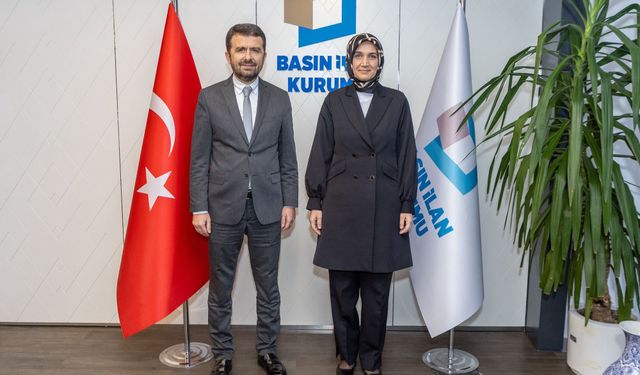 Vali Yiğitbaşı, Basın İlan Kurumu’nun Yeni Genel Müdürünü Ziyaret Etti