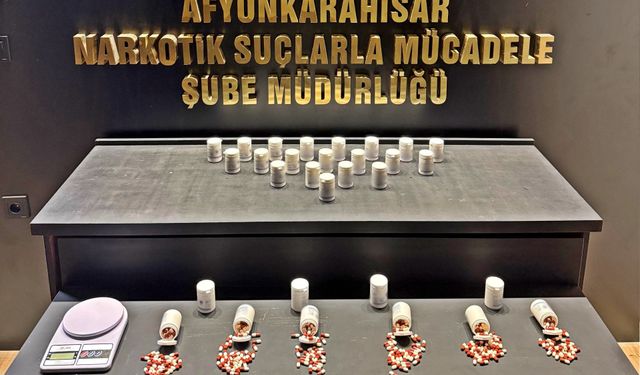 Afyonkarahisar'da Uyuşturucu Operasyonu: 4 Tutuklama.!