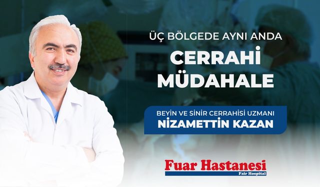 Afyonkarahisar'da Tıp Dünyasında Nadir Görülen Bir Operasyon.!