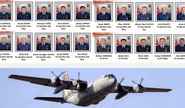Gürcistan'da Düşen Askeri Uçakta 20 Şehit: İsimler Açıklandı.!