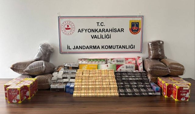 Kaçakçılık Operasyonu: 41 Kilogram Kıyılmış Tütün ve Binlerce Kaçak Sigara Ele Geçirildi