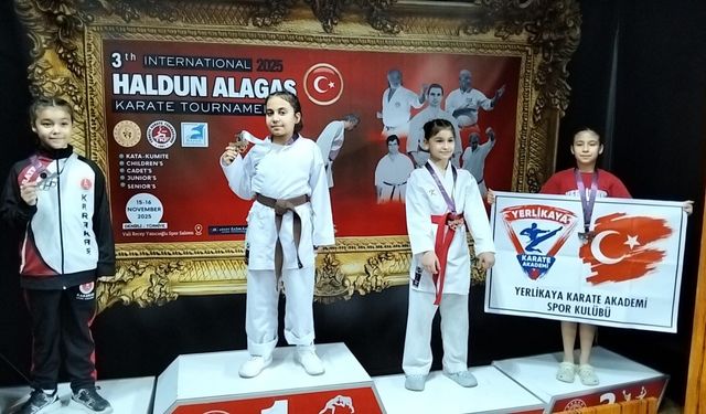 Minik Karateci Meryem Uluslararası Turnuvada Şampiyon Oldu