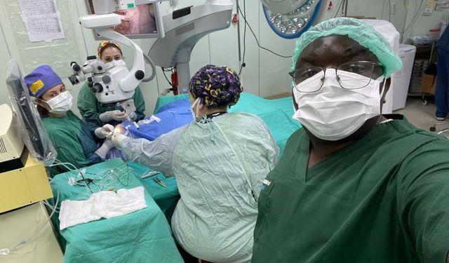 AFSÜ’de Gözlemci Asistan Olan Afrikalı Hekim Dr. Pius Ülkesine Hizmet Etmek İstiyor