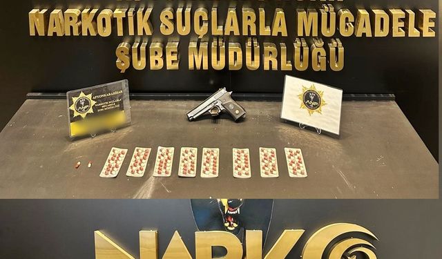 Sentetik Eroin ve Tabanca Ele Geçirildi, Bir Kişi Tutuklandı.!