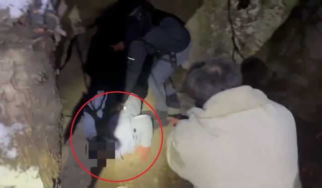 Aranan Suçluyu Mağarada Yakaladılar! 41 Farklı Suç Kaydı Bulunuyor