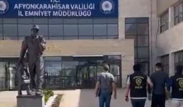 14 Yıl 6 Ay Hapis Cezasıyla Aranıyordu: Afyon’da Yakalandı.!