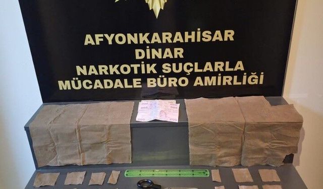 Dazkırı’da Zehir Tacirine Narkotik Darbesi.!