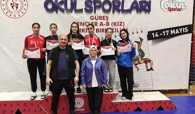 Afyonkarahisarlı Güreşçilerden Türkiye Şampiyonası’nda Büyük Başarı