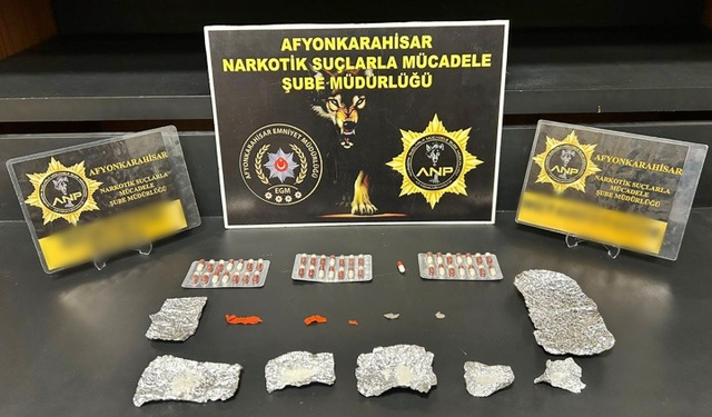 AFYON’DA UYUŞTURUCU OPERASYONU, 1 TUTUKLAMA.!