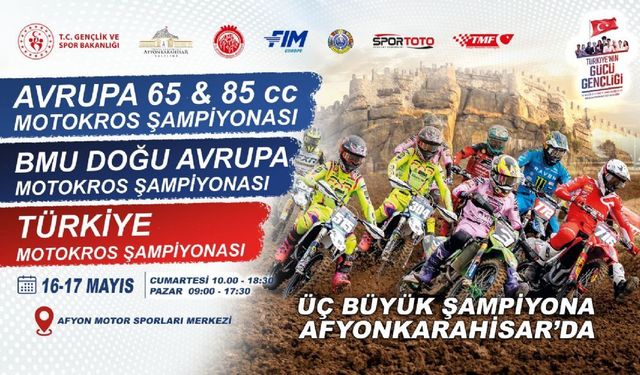 AFYON MOTOR SPORLARI MERKEZİ ÜÇ BÜYÜK ŞAMPİYONAYA EV SAHİPLİĞİ YAPACAK