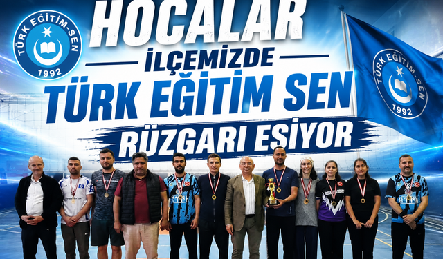 HOCALAR İLÇEMİZDE TÜRK EĞİTİM SEN RÜZGARI ESİYOR