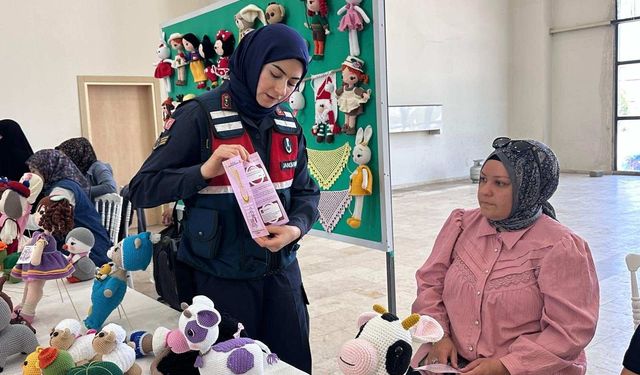 Afyon’da Jandarmadan Kadına Şiddete Karşı Güçlü Mesaj.!