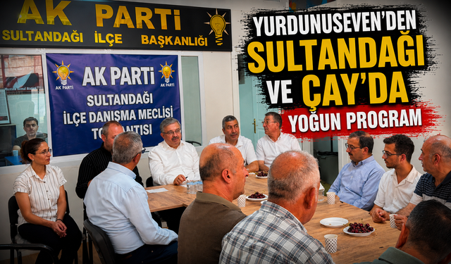 Yurdunuseven’den Sultandağı ve Çay’da Yoğun Program