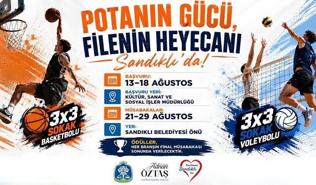 Potanın Gücü, Filenin Heyecanı Sandıklı’da!