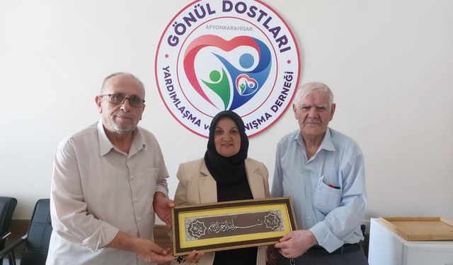 AFKEYDER’den Gönül Dostları Derneği’ne Hayırlı Olsun Ziyareti