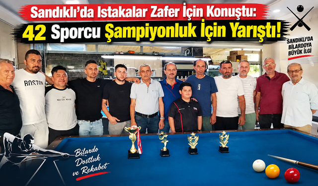 Sandıklı’da Istakalar Zafer İçin Konuştu: 42 Sporcu Şampiyonluk İçin Yarıştı!