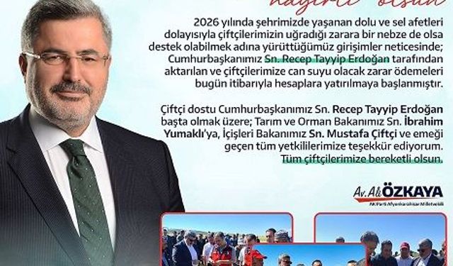 AFYONKARAHİSARLI ÇİFTÇİLERE 20 MİLYON TL MÜJDESİ! 9 İLÇEDE 1.012 ÜRETİCİNİN HESABINA YATIRILIYOR