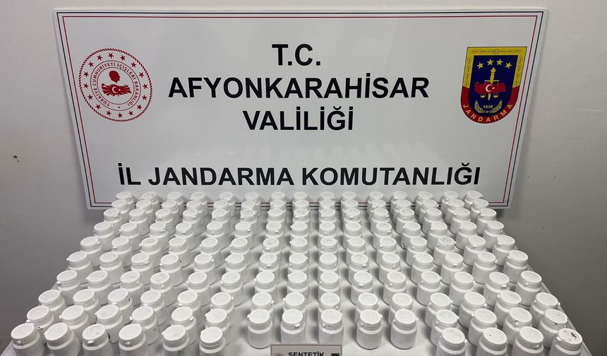 8 Bin Sentetik Hap Ele Geçirildi