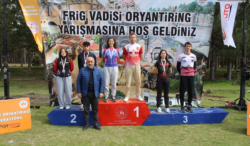 Oryantiring Milli Takım Seçmeleri Afyonkarahisar’da Tamamlandı